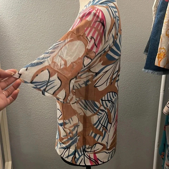 J. Crew Brown Leaf Top - Picture 6 of 8